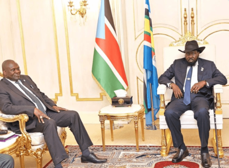 South Sudan’s Kiir, Machar meet over renewed violence in oil-rich region