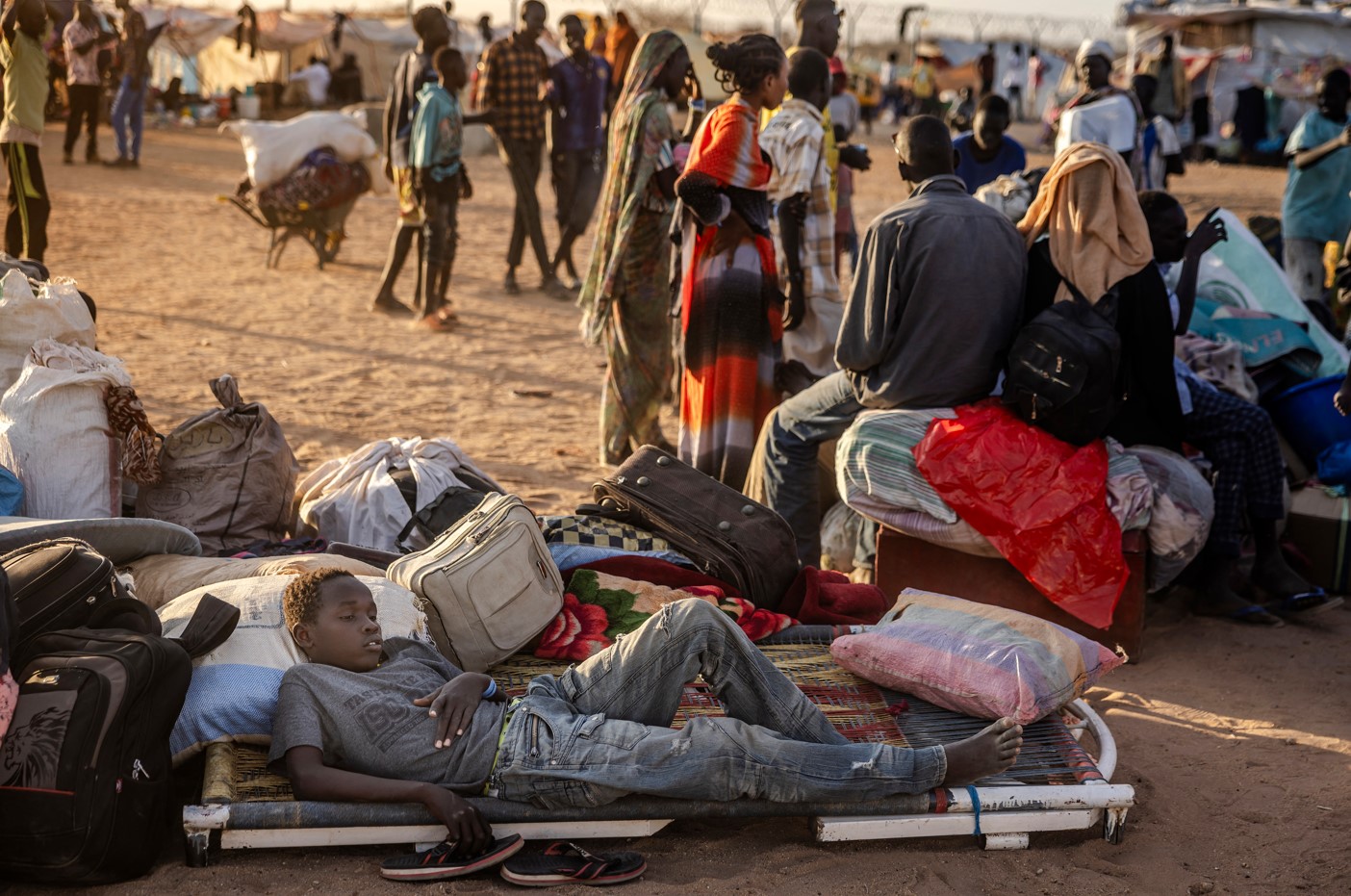 Sudanese refugees face gruelling wait in overcrowded South Sudan camps