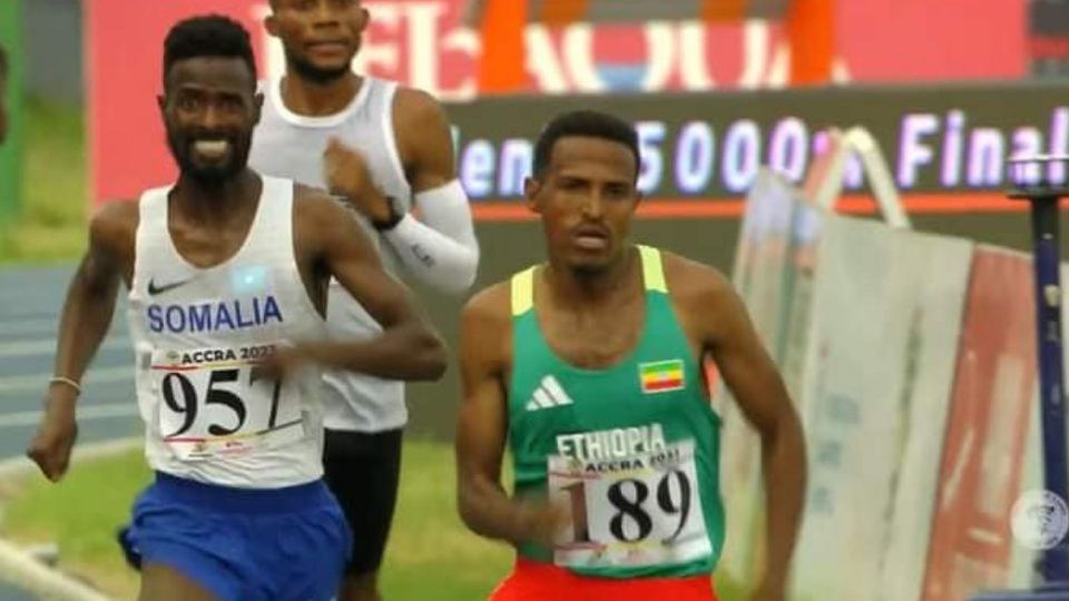 Mo Farah applauds Somali athlete Abdulahi Jama after stellar show at African Games