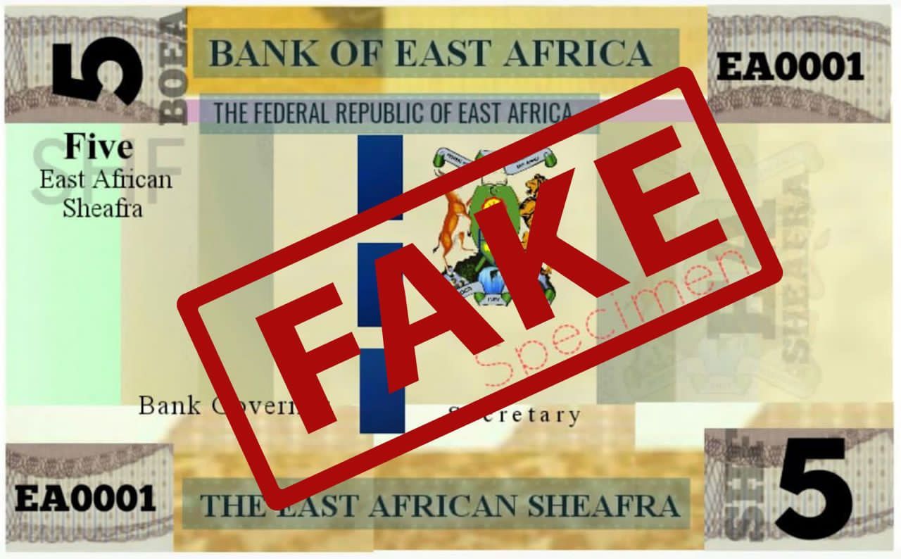 Featured image for EAC flags fake single currency notes circulated on social media