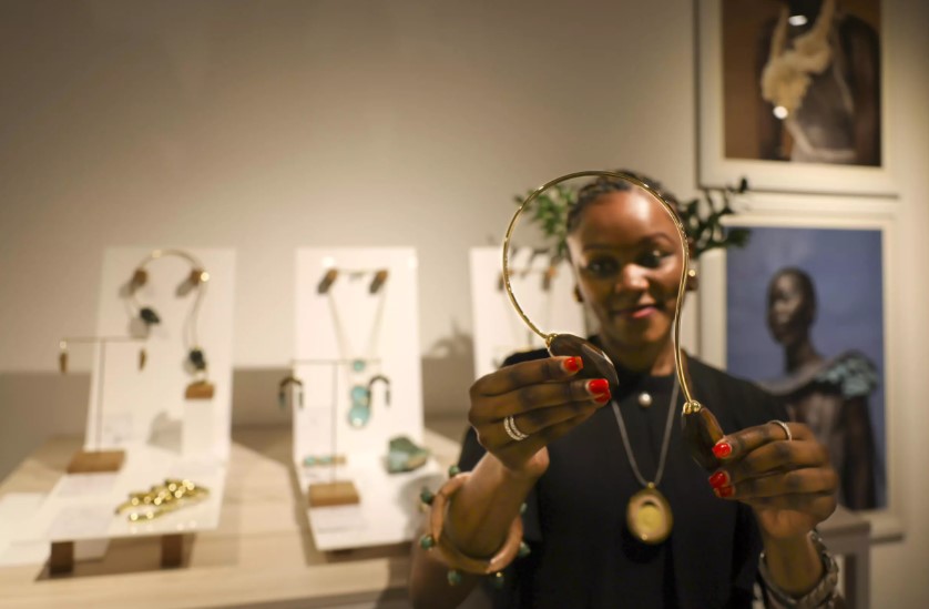 Ropes, brass, salt, stone: Reinventing jewellery in Kenya