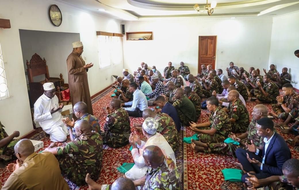 KDF Muslims unite in sacred Ramadan worship