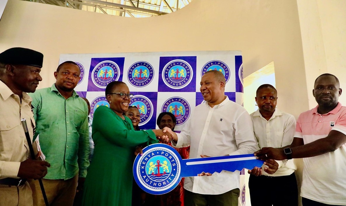 KPA hands over Sh39m multi-purpose hall to Mazeras Girls School in Kwale