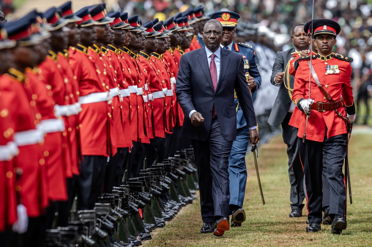 President Ruto makes key military changes
