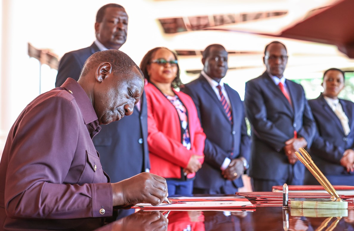 Ruto assents to County Governments Additional Allocation Bill