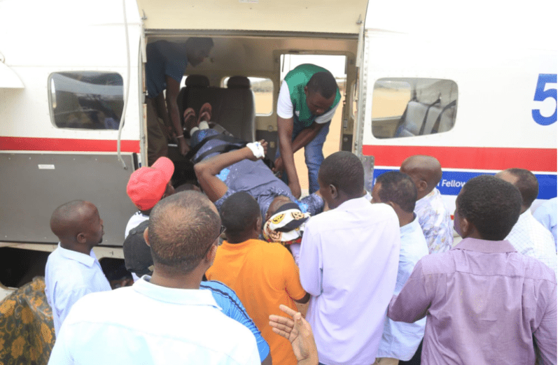 Civilians injured in suspected Mandera terror attack airlifted to Nairobi
