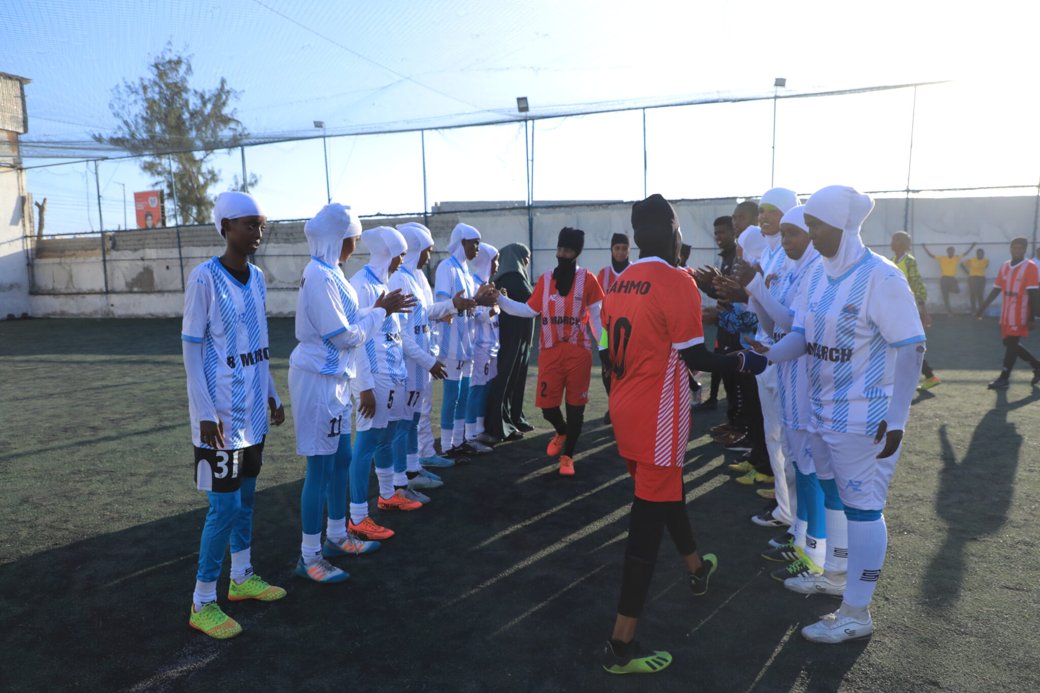 Historic milestone as Somalia hosts first women’s football match