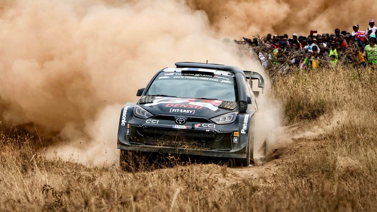 Rovanpera wins Safari Rally in a Toyota 1-2 finish