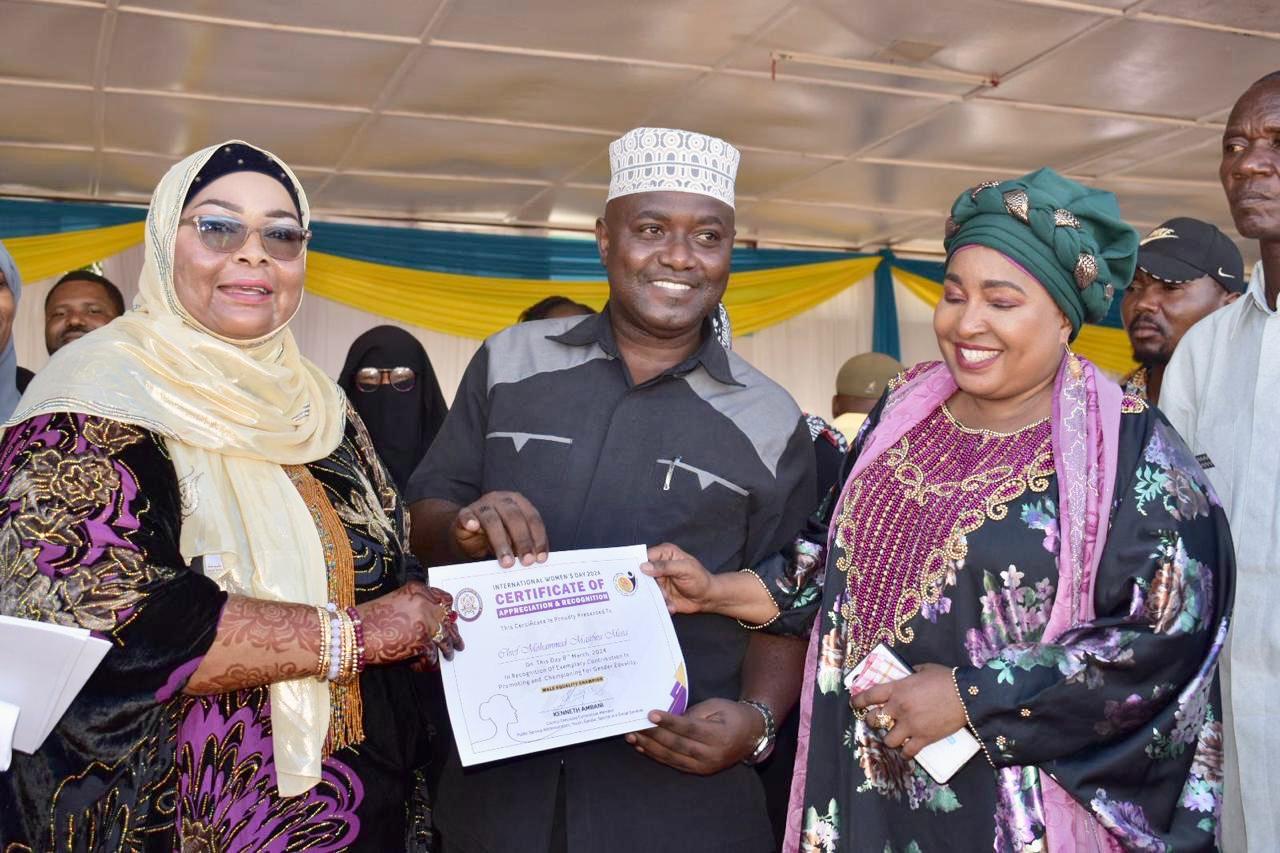 Mombasa men recognized for efforts against SGBV, championing gender equality