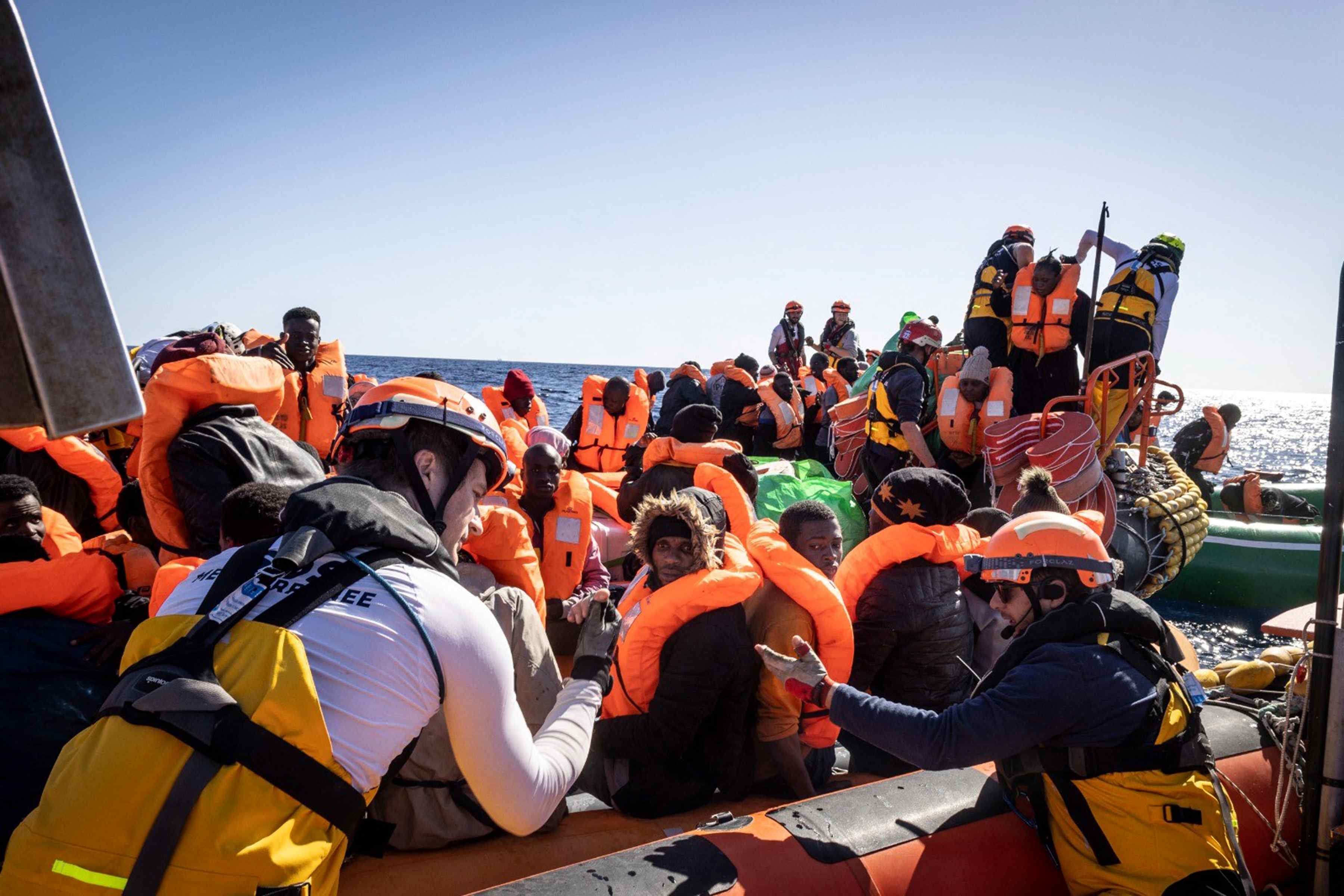 At least 60 migrants die attempting to cross the Mediterranean