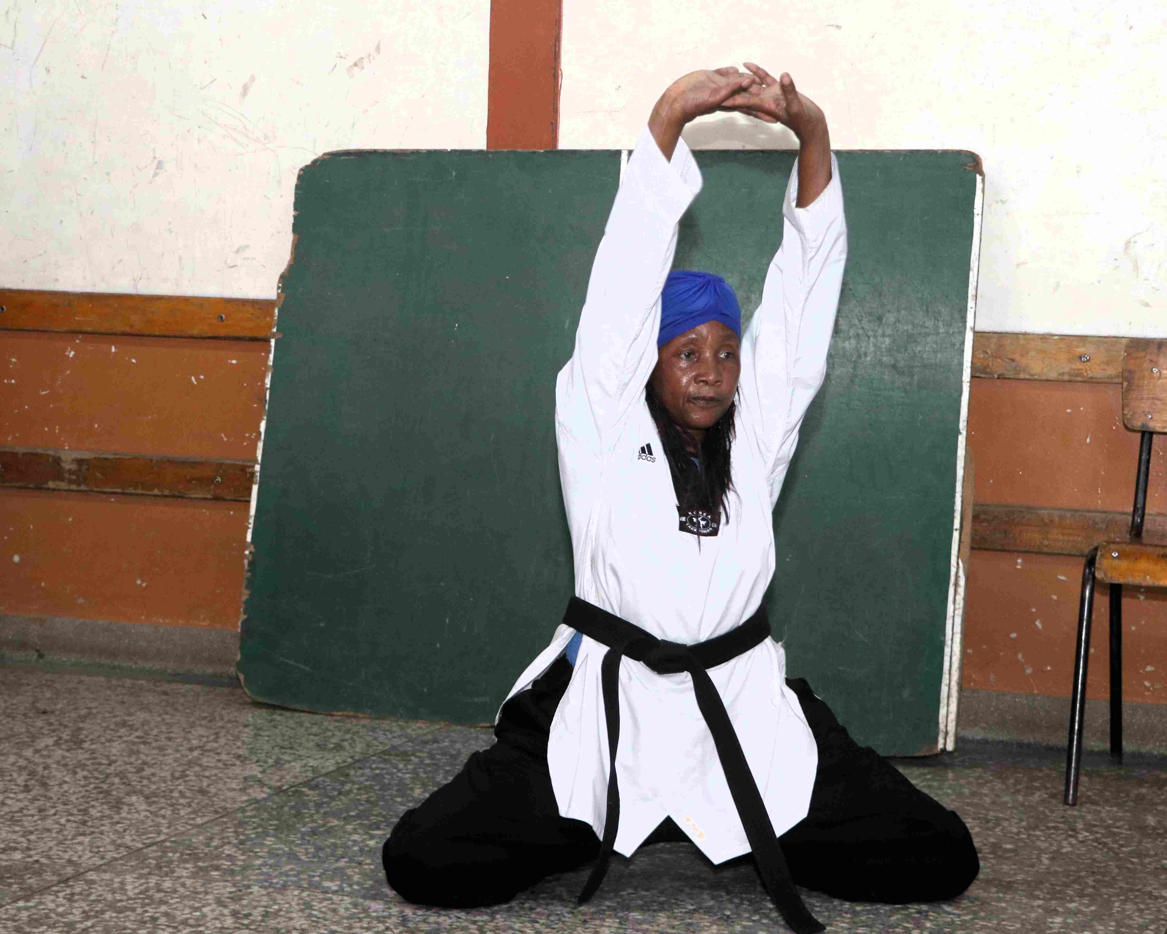 Eastleigh female taekwondo coach empowers youth a kick at a time