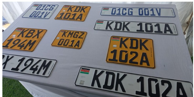 NTSA urges vehicle owners to pick uncollected number plates and logbooks