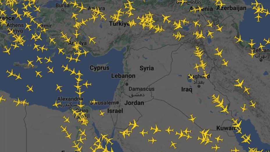 Countries reopen airspace after temporary closure following Iran's strike on Israel