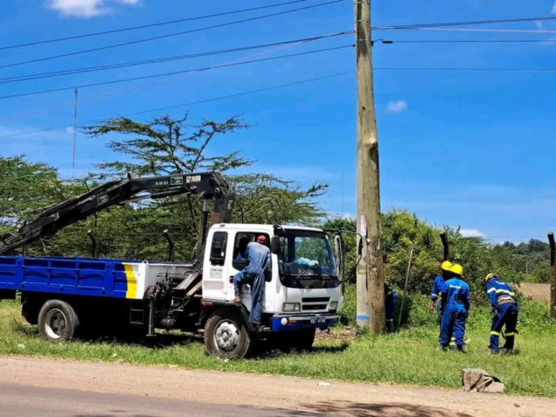 Kwale residents warned against igniting fires near electricity poles