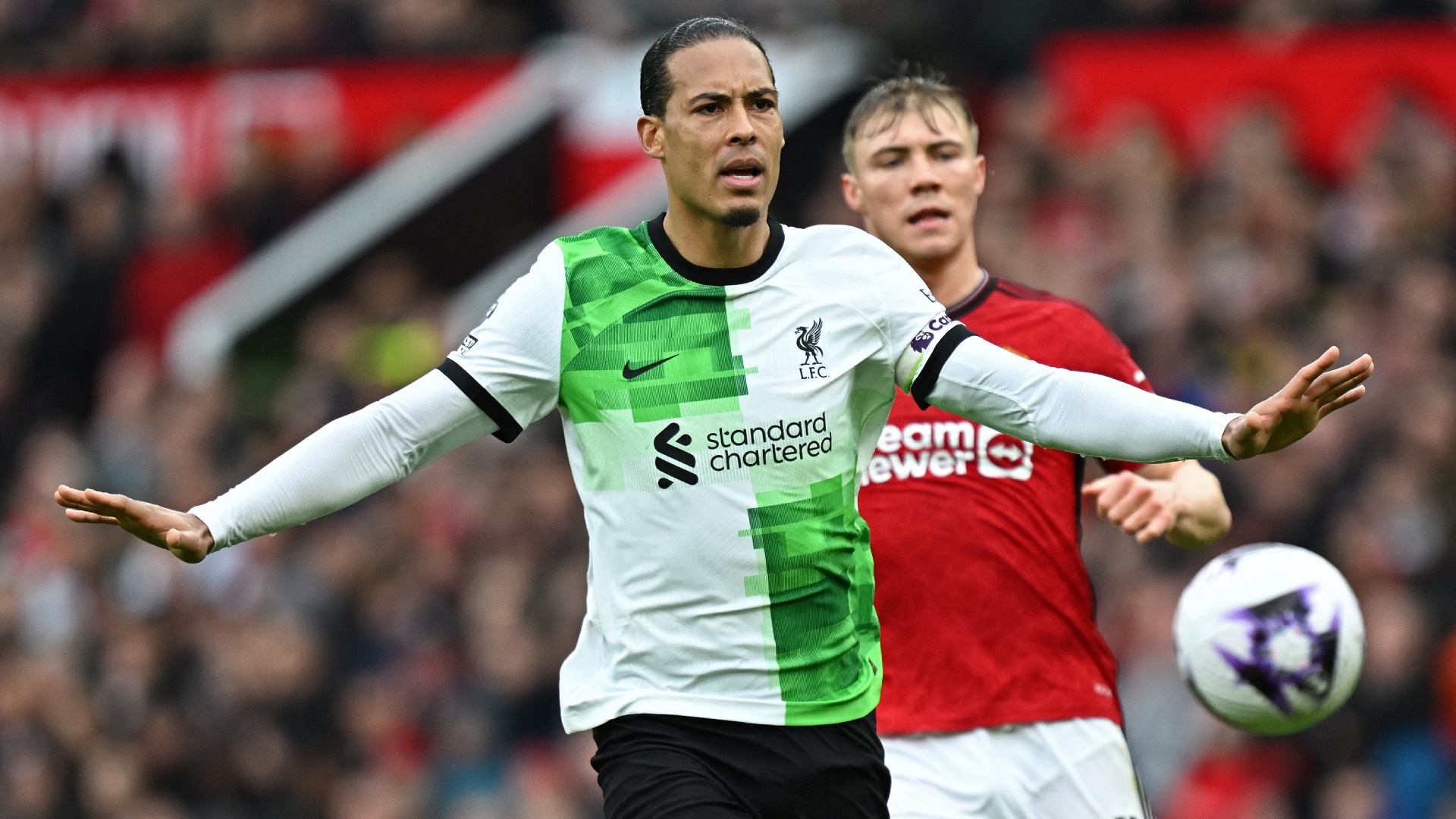 Man Utd draw feels like a defeat for Liverpool in title race, says Van Dijk