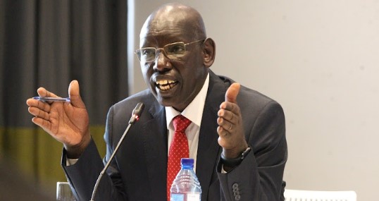 Government to construct 3,600 labs as STEM subjects become optional in schools - Education Principal Secretary Belio Kipsang addresses delegates at a past education meeting. (Photo/EduMin) 