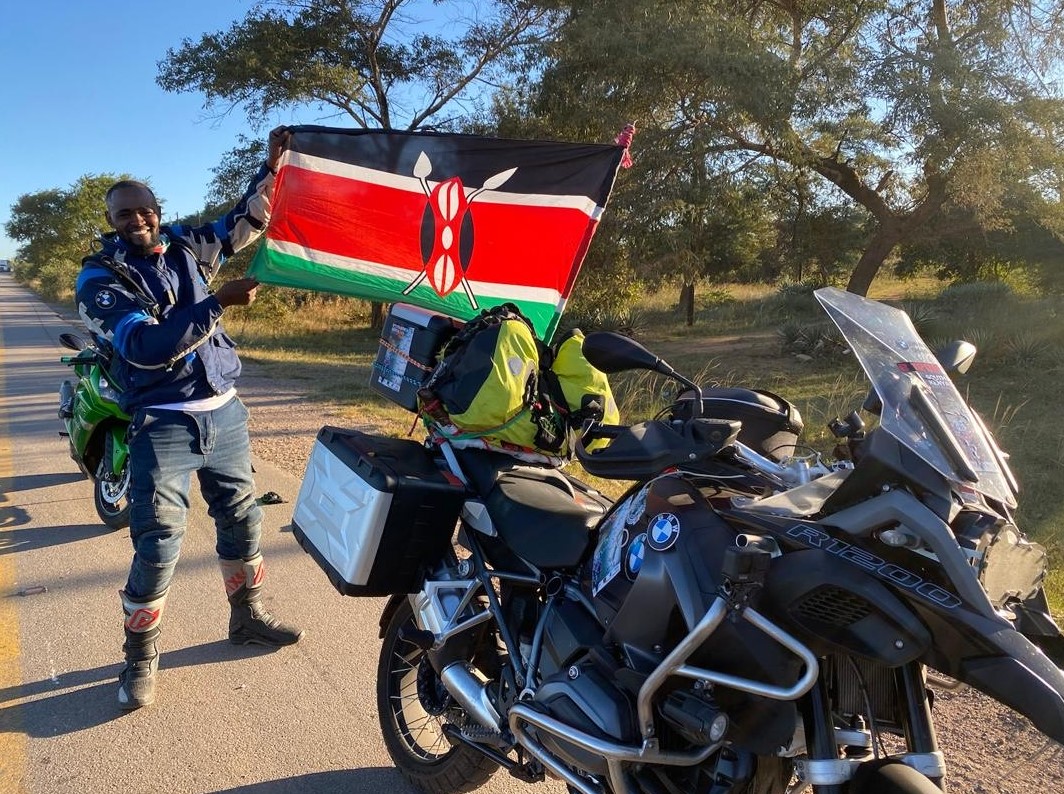 Kenya's Mustafa Hassan finishes historic 6,000km bike ride from South Africa to Kenya