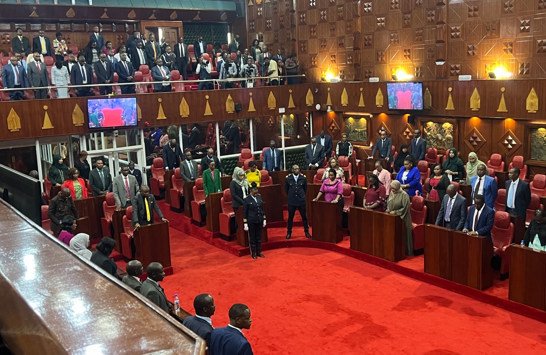 Supremacy battles return to Nairobi County Assembly as 2 UDA leaders face removal - The Nairobi County Assembly during a plenary session on April 4, 2024. (Photo: Maureen Kinyanjui/EV)