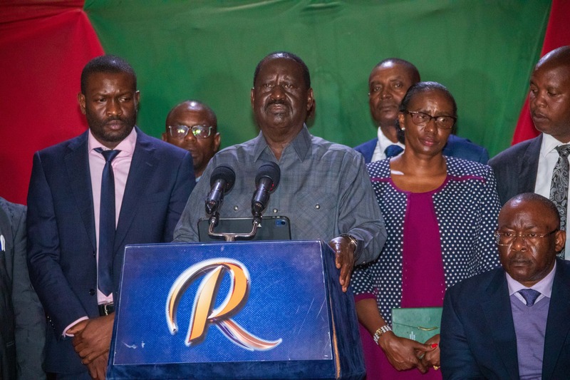 Raila wants President Ruto to declare current flooding a national disaster