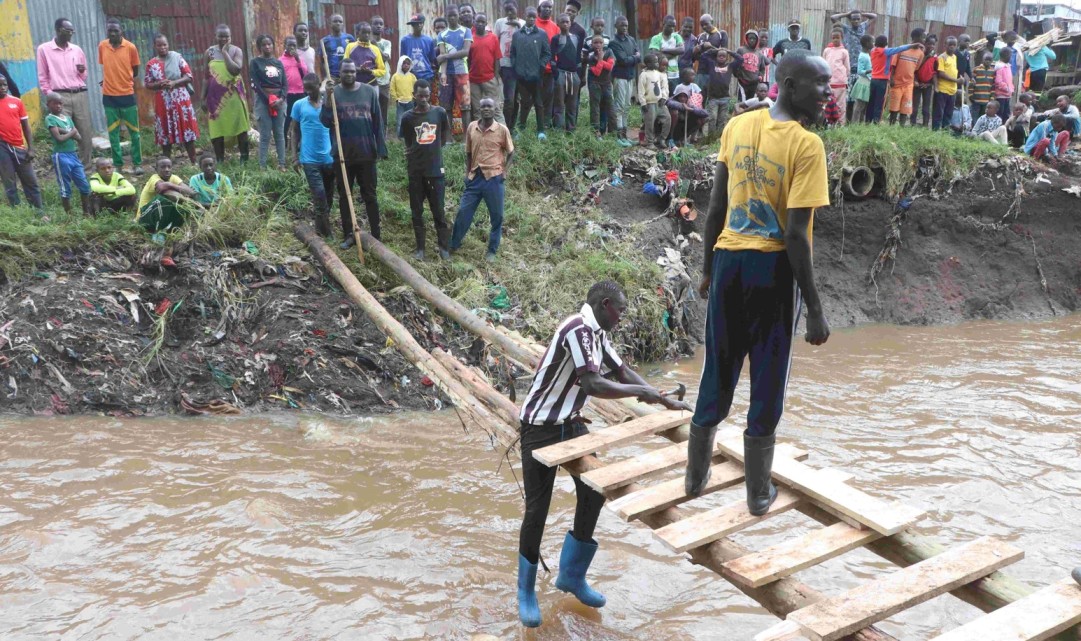 Heroes of Kiambiu: Brave youths saving lives amid deadly floods