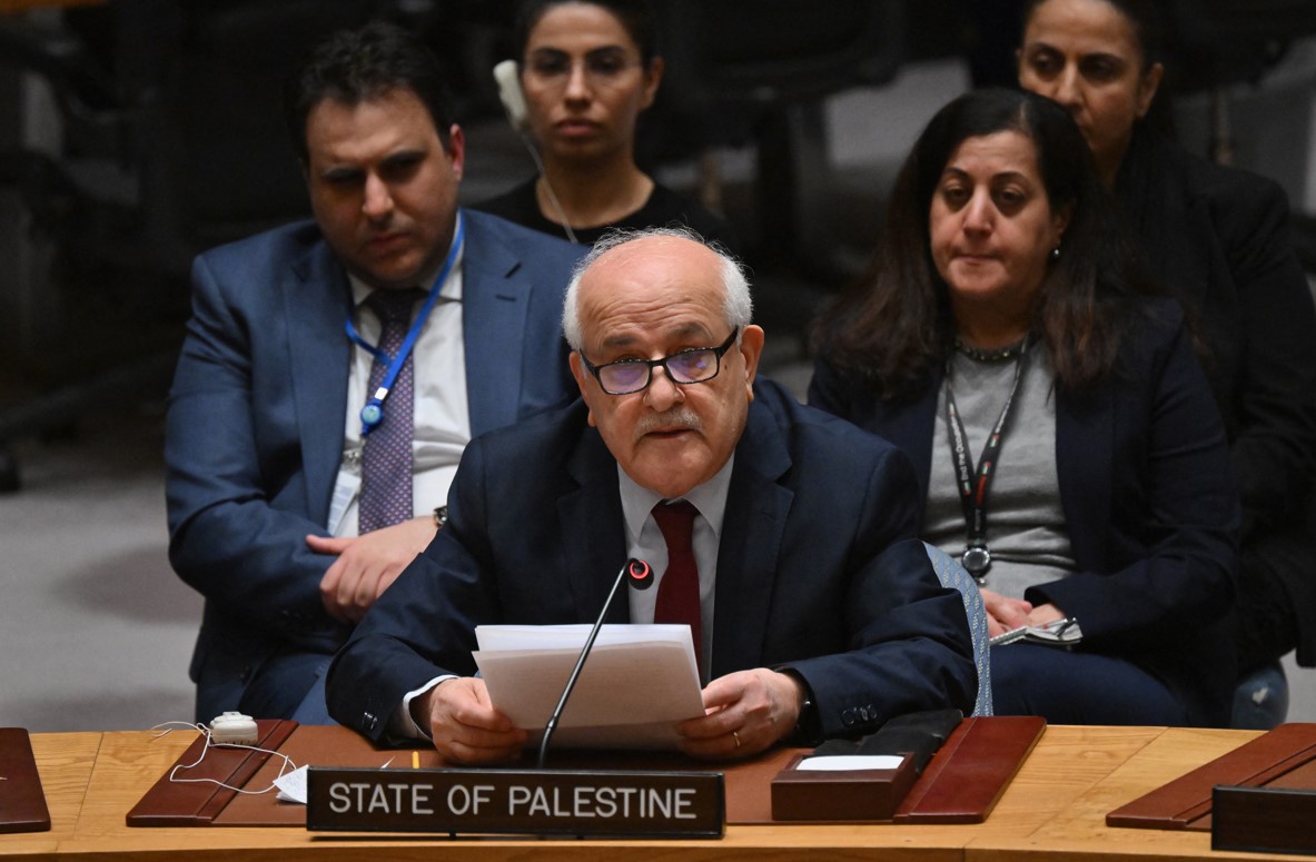 Security Council reviews Palestinian bid for full UN membership