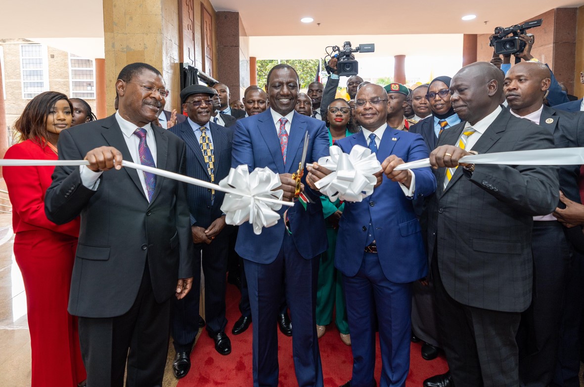 Ruto calls for parliamentary budget cut after launching Bunge Towers
