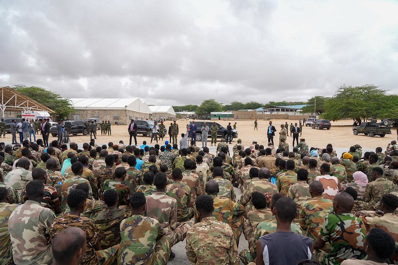 Somalia President assesses troop readiness ahead of deployment in fight against Al-Shabaab