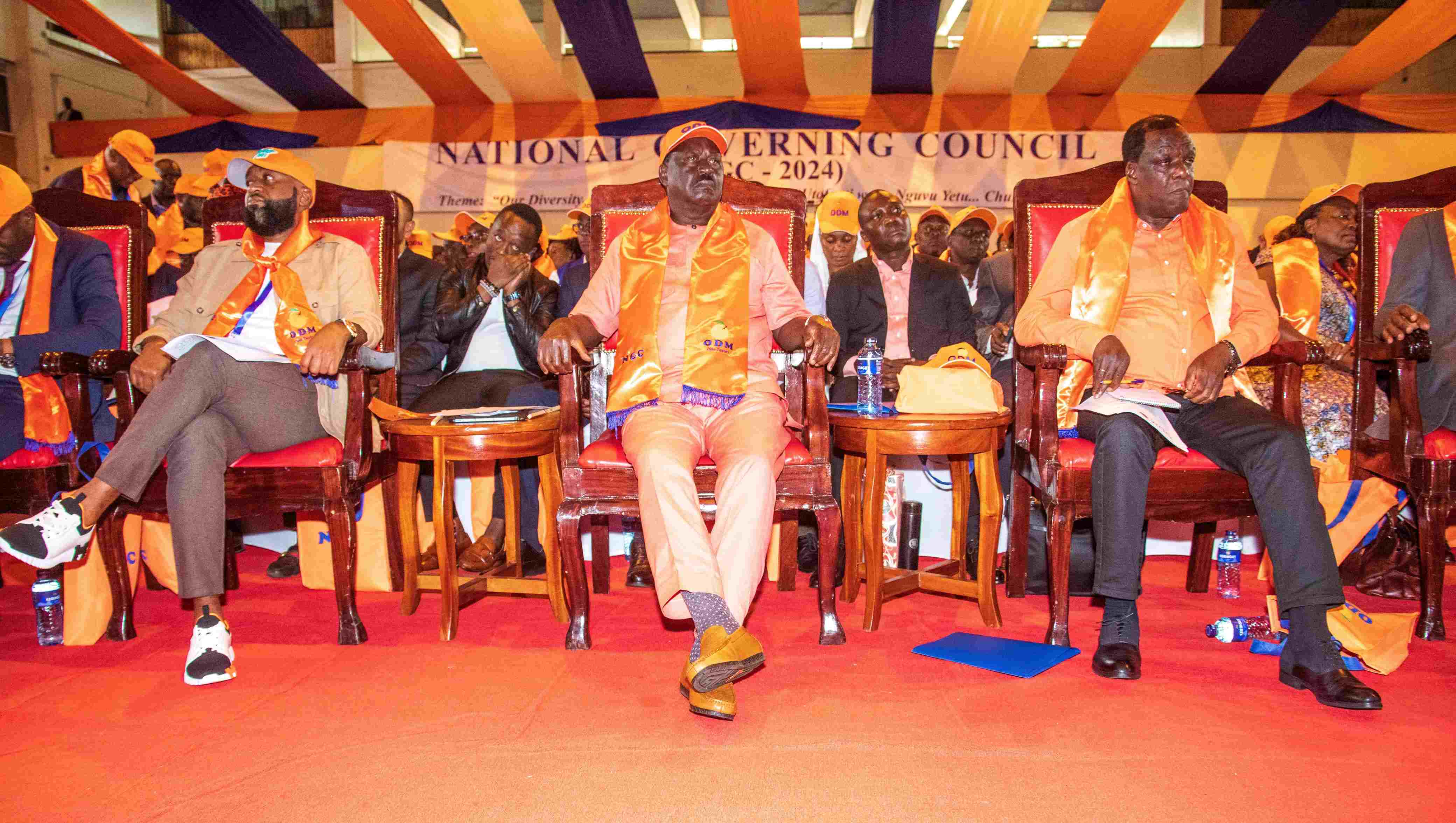 Raila unites ODM factions, calls for party cohesion ahead of succession talks