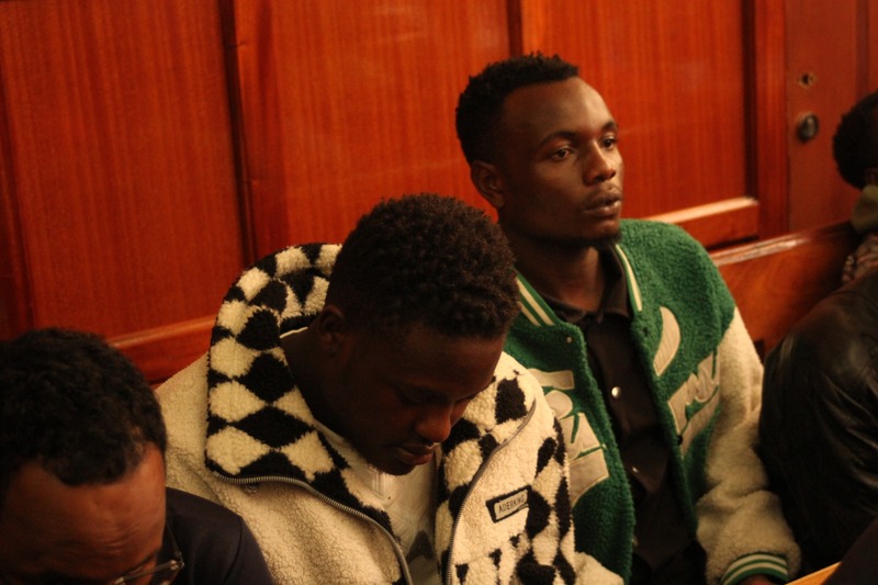 Two filmed hanging from Mercedes Benz on Mombasa Road charged