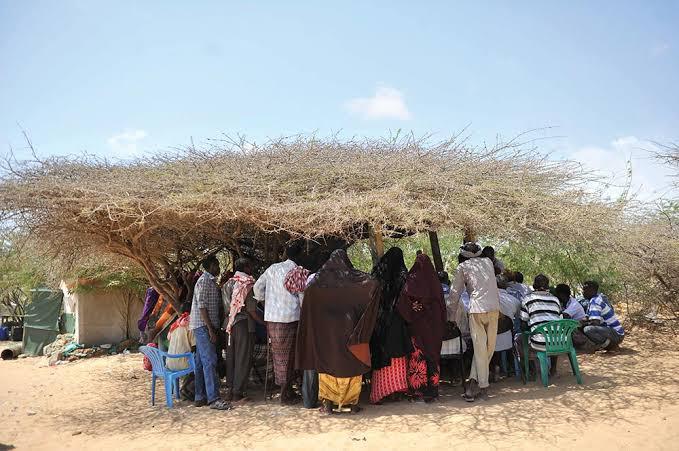 How unfair verdicts blot Somali's maslaha justice system - When parties are in conflict, the elders of the conflicting parties convene a clan assembly to discuss issues at stake. (Photo: Amisom public information)