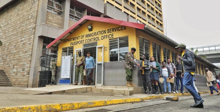 Emergency desk for lost IDs, passports set up at Nyayo house