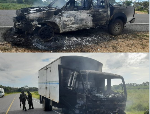 One killed as suspected Al-Shabaab militants torch two vehicles in Lamu