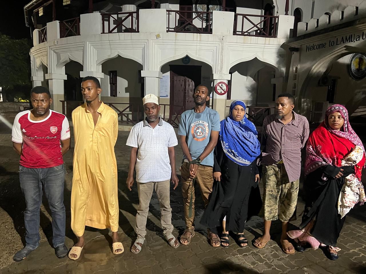 Seven suspects arrested, cocaine worth Sh3.7m seized in Lamu drug bust