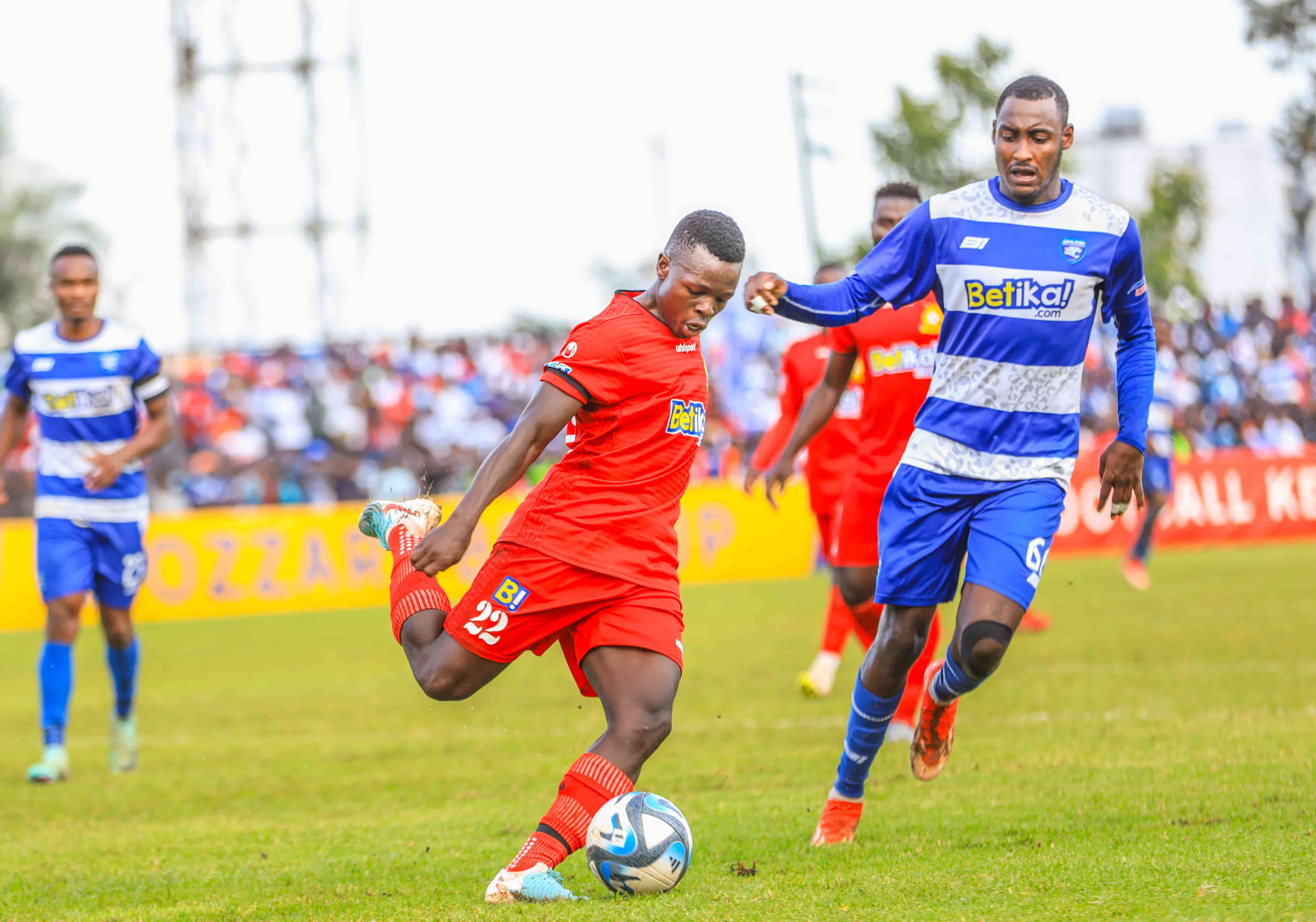 KCB cruise to FKF finals as Kenya Police-AFC Leopards is abandoned due to crowd trouble