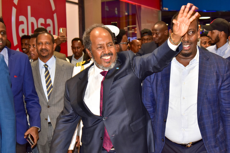 Somalia President Hassan Sheikh praises Eastleigh's transformation during visit