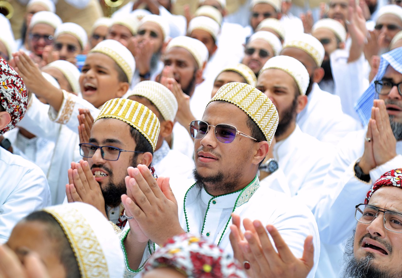 Thousands of Dawoodi Bohras gather in Mombasa for week-long spiritual celebrations - Members of the Dawoodi Bohra Community in Mombasa on June 1, 2023. (Photo: 
Abdulswamad Sheriff Nassir)