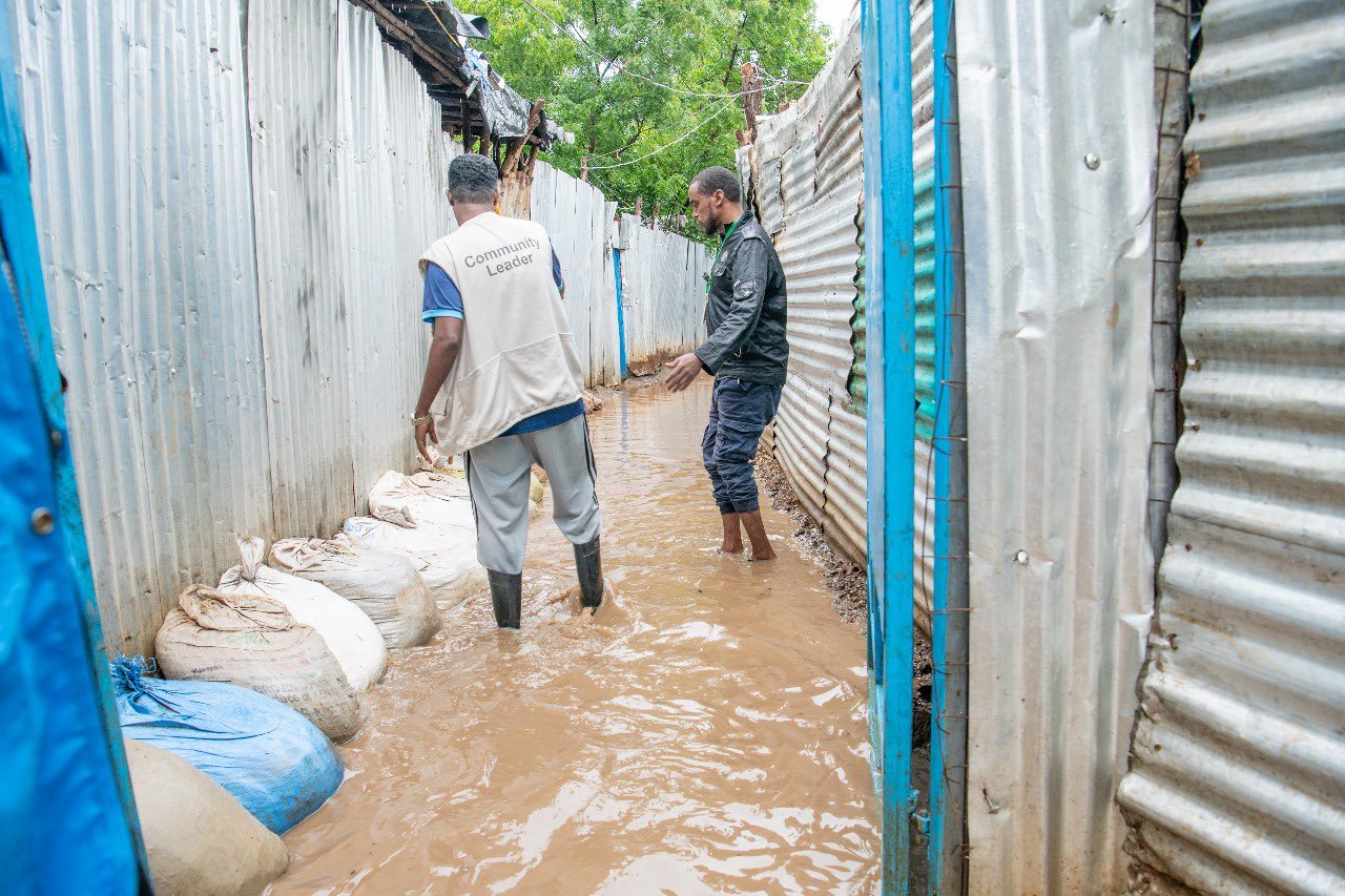 Refugees urged to move to higher grounds as heavy rains continue