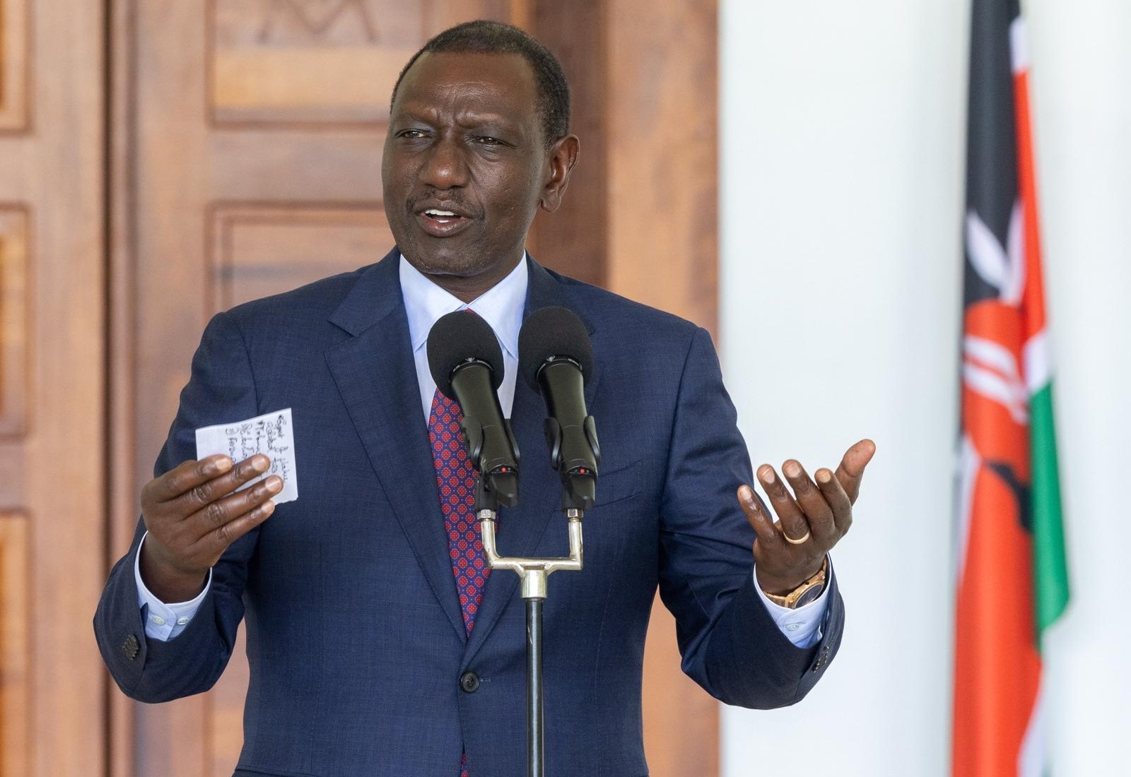 "We'll show up in Haiti the same way we've done in other countries," Ruto declares