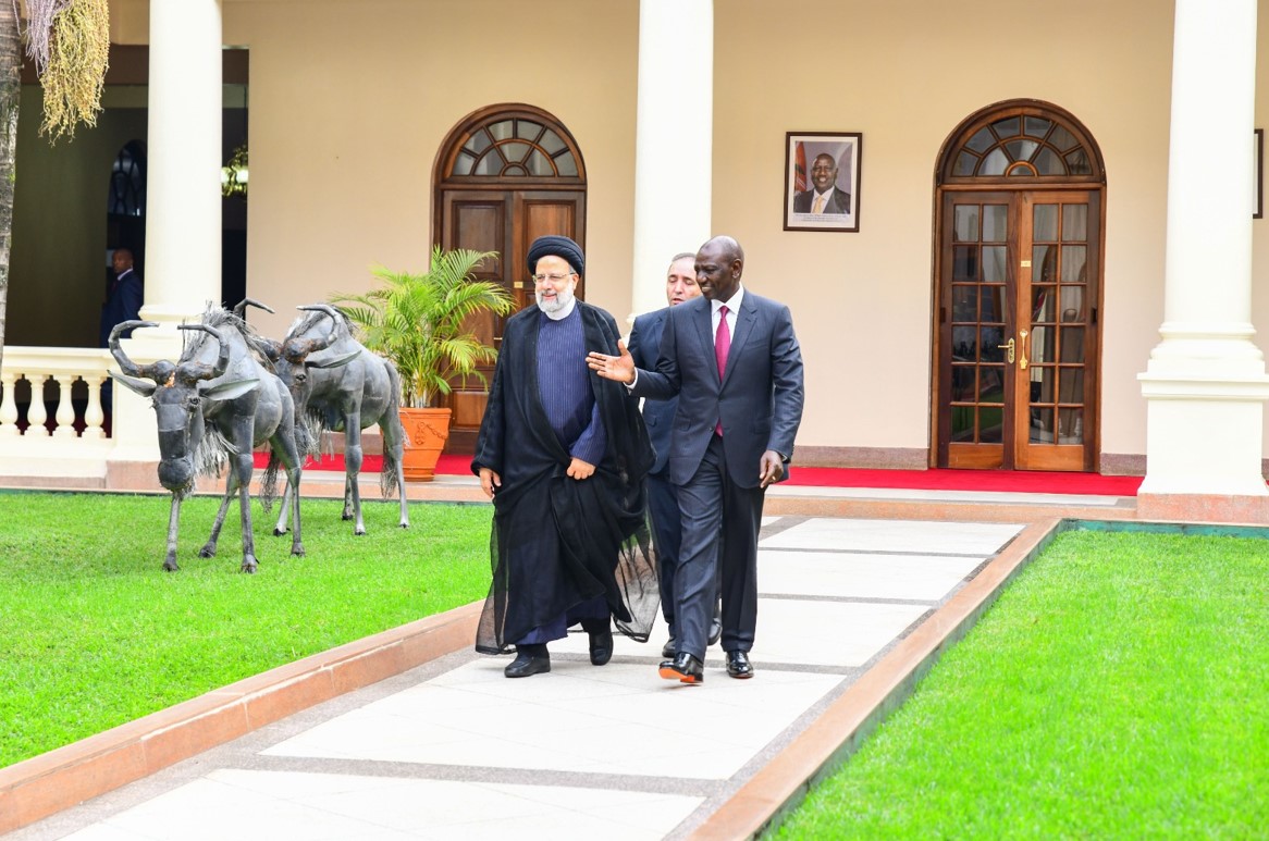 "Fearless leader, dedicated servant" Ruto joins world leaders in mourning Iranian President Raisi