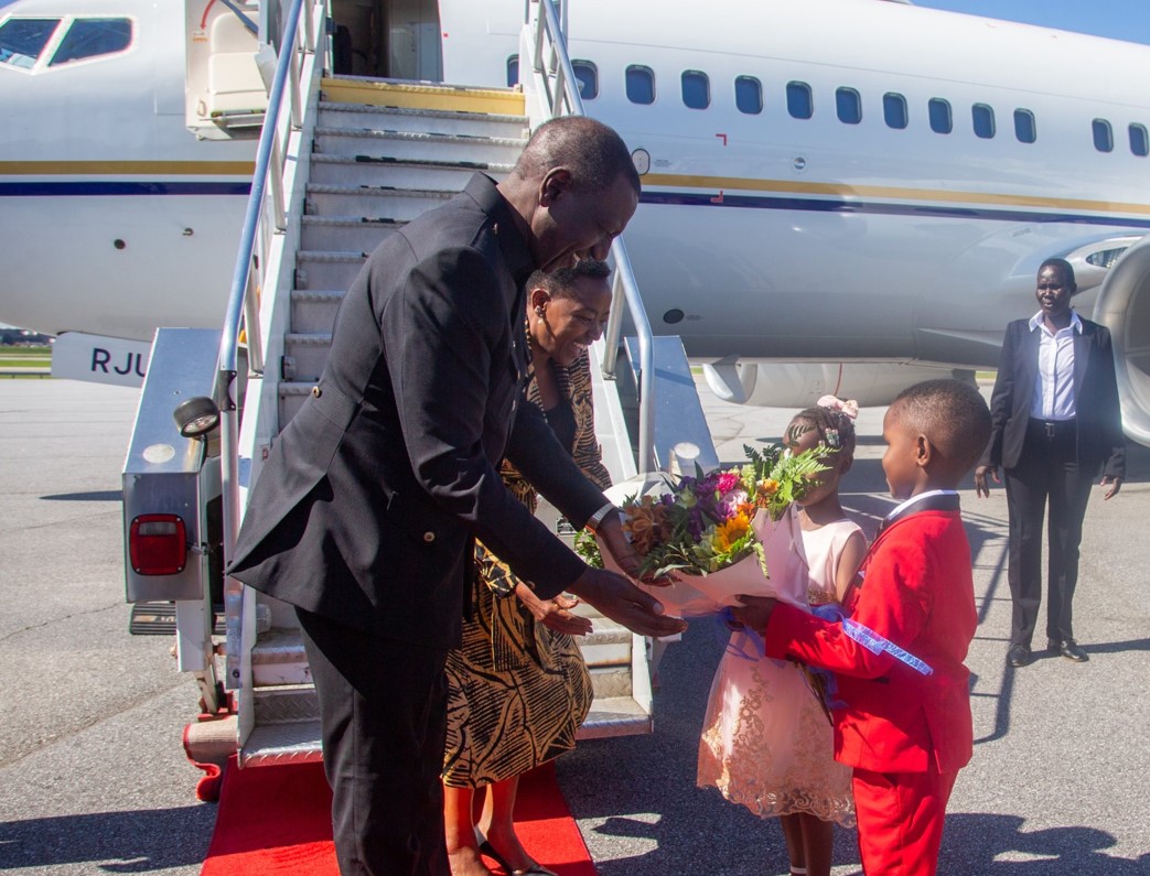 Ruto defends hiring private jet for US trip, says it was cheaper than KQ