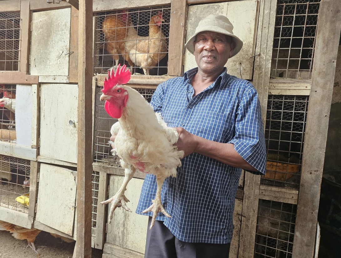 Joel Mwangi: The urban farmer feeding the Eastleigh community