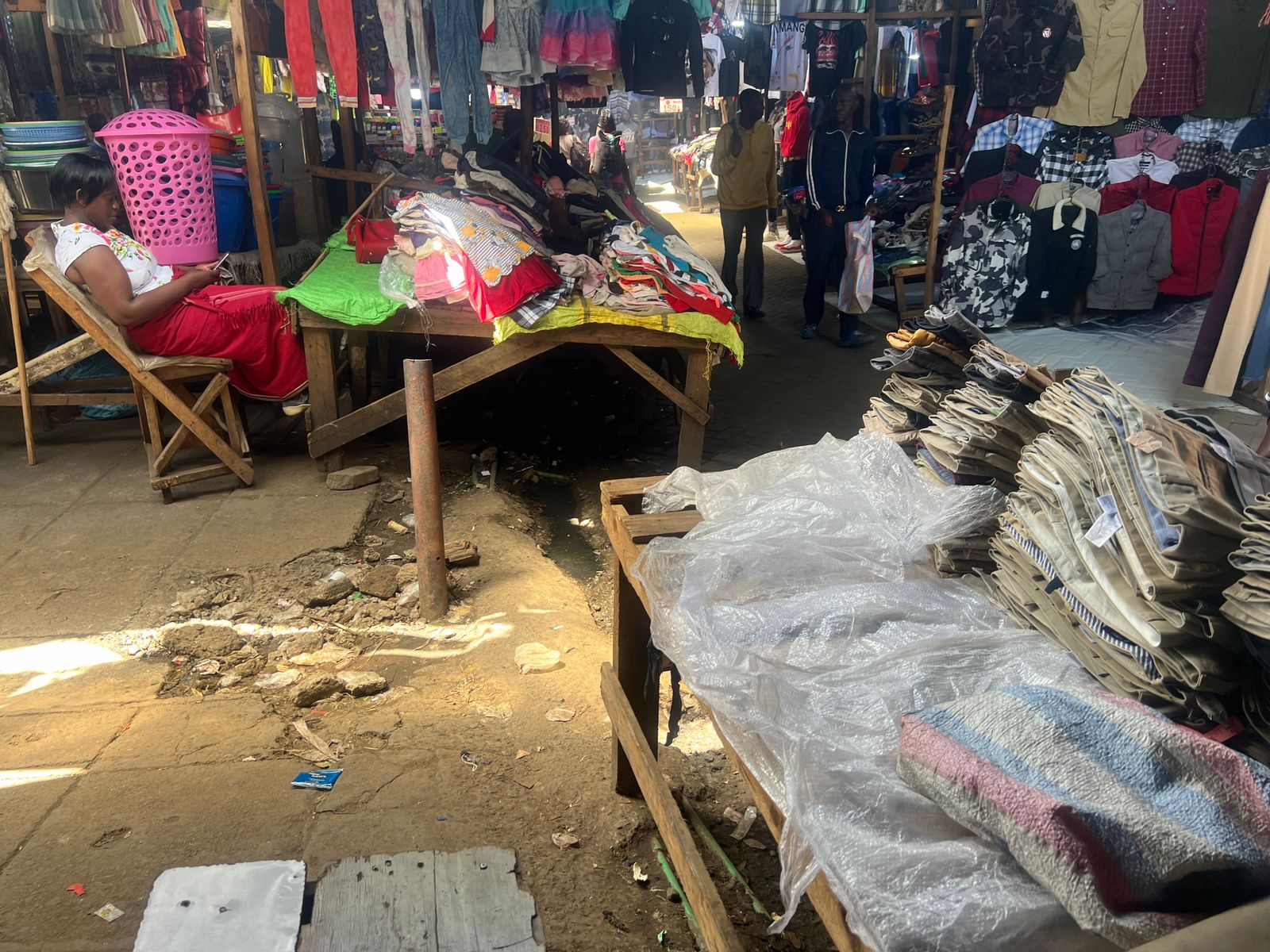 How heavy rains brought hardship for market traders in Nairobi