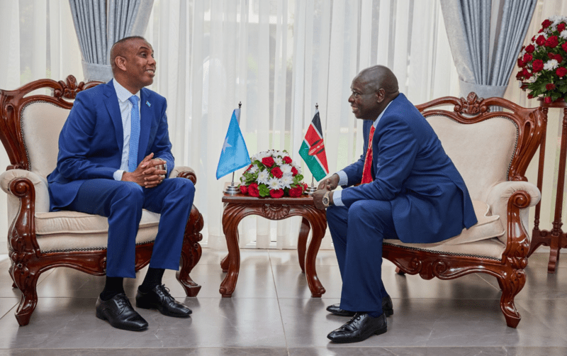 Kenya, Somalia strengthen ties in high-level talks led by Gachagua, Hamza Abdi