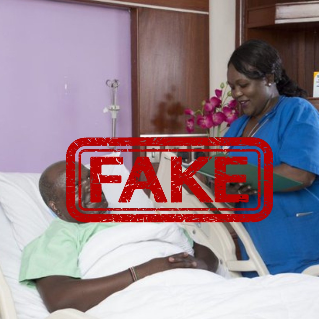 FAKE: Image circulating online of former IEBC chairperson is distorted