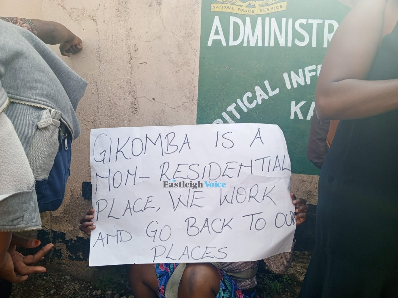 Gikomba traders protest looming demolition of structures along Nairobi River