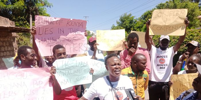 Mombasa intern teachers urge EACC to probe TSC as strike enters second week