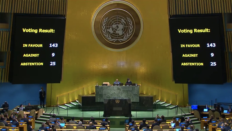 Palestine wins bid to join UN with Kenya among countries voting Yes