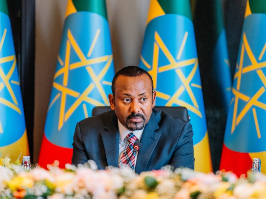 Ethiopia PM Abiy meets the country's council of ministers on March 5, 2024. (Photo: PMEthiopia)