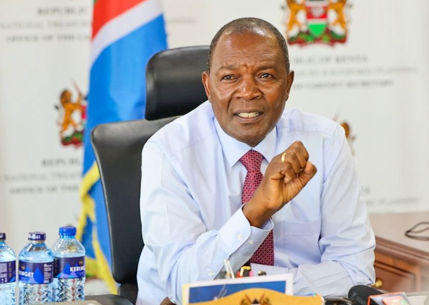 Treasury CS unveils Sh54.6 billion plan for agricultural transformation - Treasury CS Prof Njuguna Ndung'u at Treasury Building ahead of the 2024 Budget reading on June 13, 2024. (Photo: National Treasury)