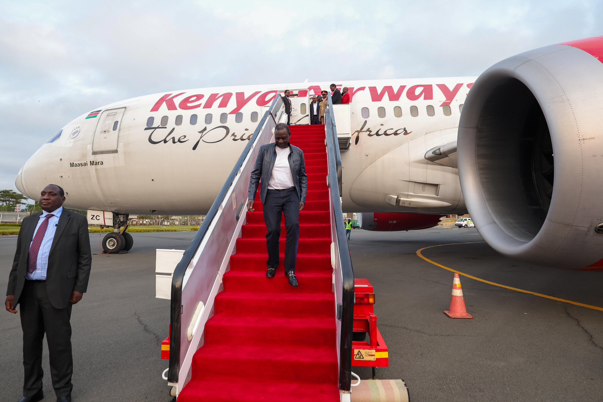 Ruto shifts from private jet luxury to KQ after criticism